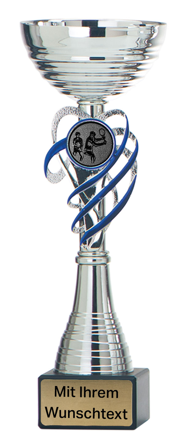 Produktbild von Pokale 6er Serie AK5625 silber/blau