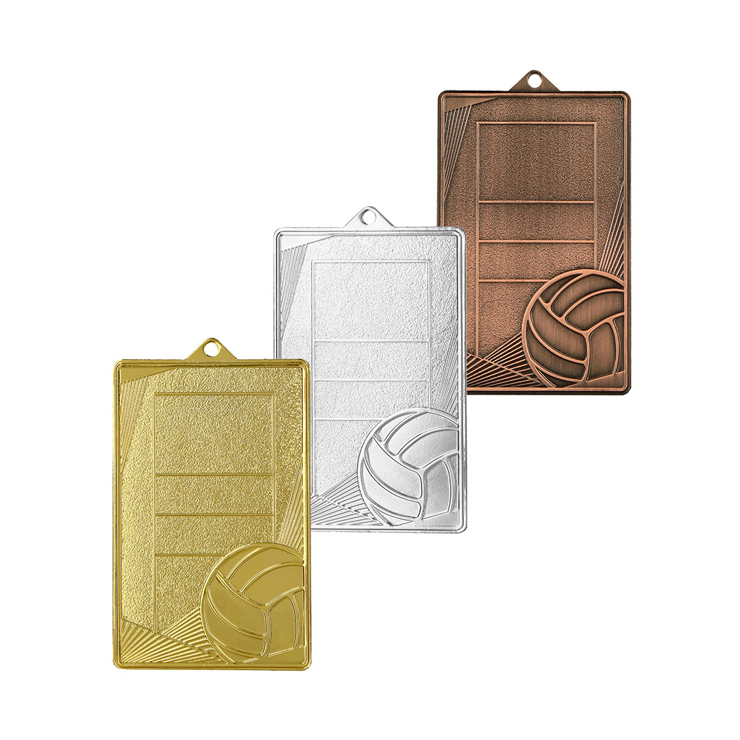 Produktbild von Volleyballmedaille "Breccie" inkl. Kordel