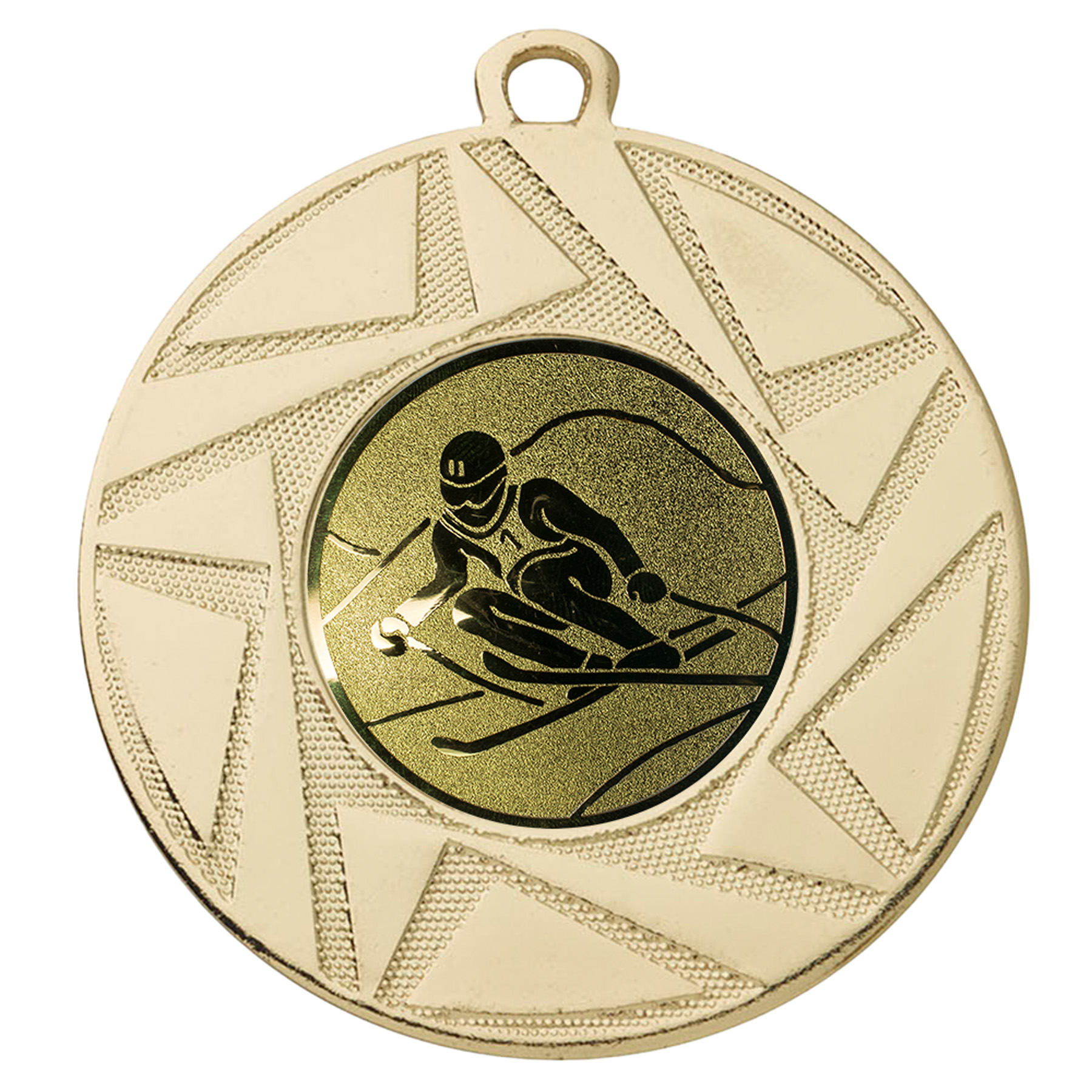 Produktbild von Ski-Medaille "Klotho" Ø 50 mm inkl. Kordel