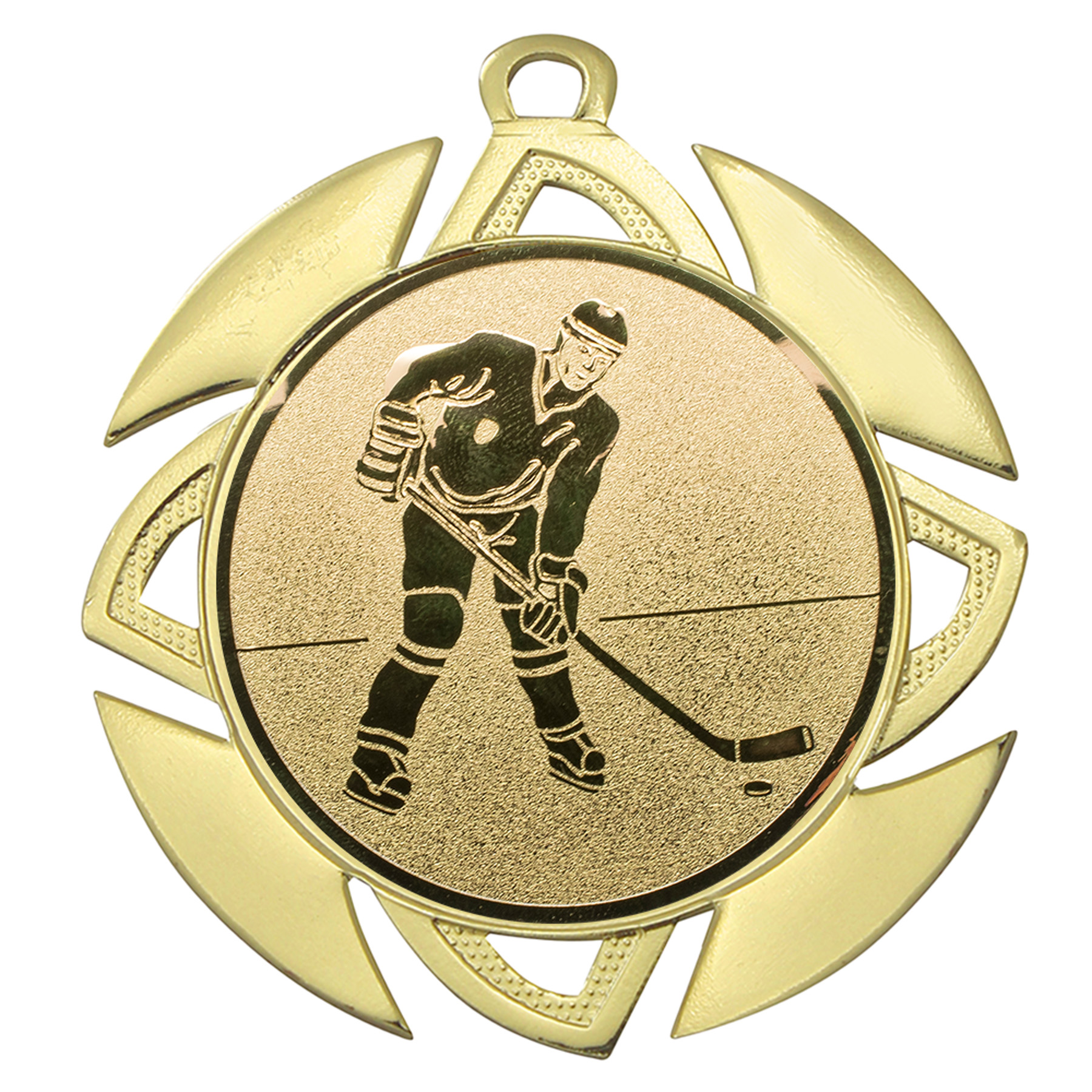 Produktbild von Eishockeymedaille "Allium" Ø 70 mm inkl. Kordel