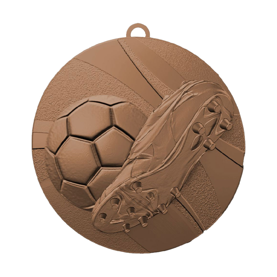 Produktbild von Fußballmedaille "Fulica" Ø 50 mm inkl. Kordel
