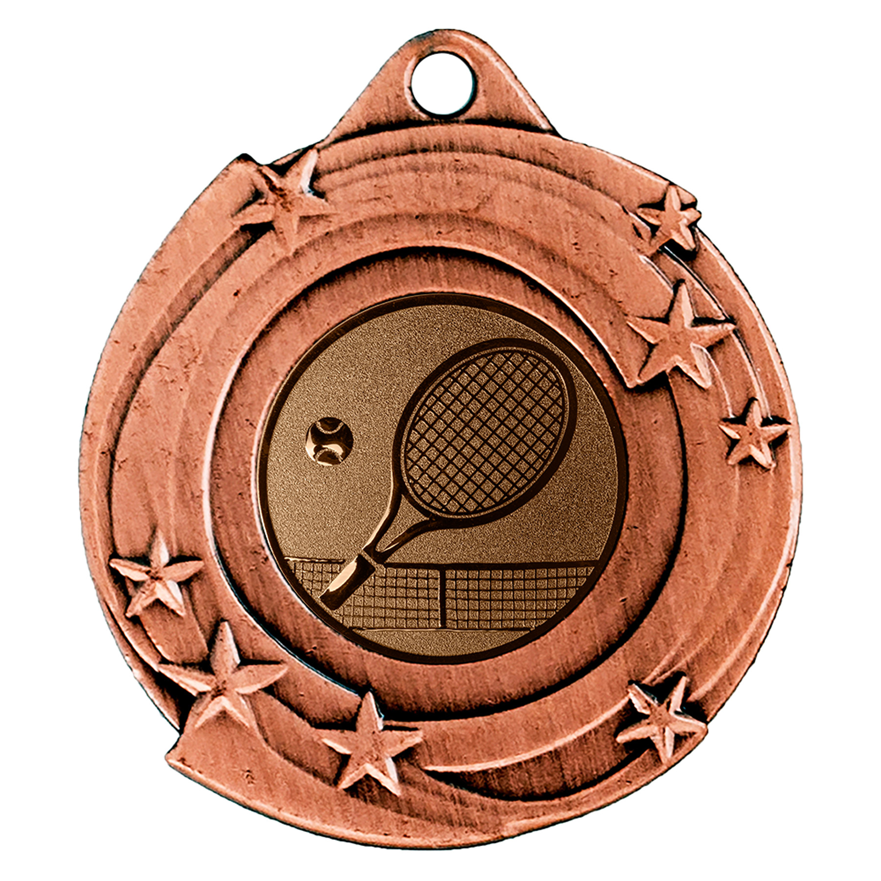 Produktbild von Tennis-Medaille "Santini" Ø 50 mm inkl. Kordel