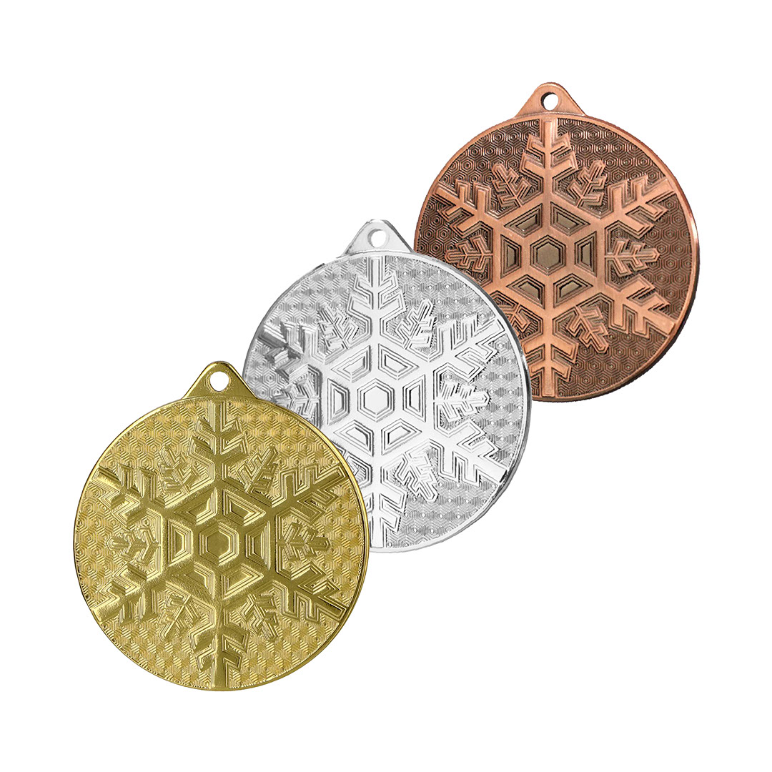 Produktbild von Wintersportmedaille "Pandion" Ø 50 mm inkl. Kordel