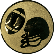 Emblem 50mm Football, gold