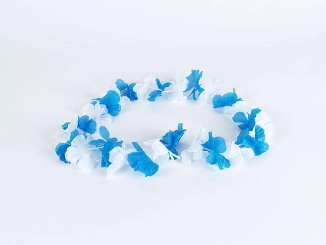 Produktbild von Hawaii Kette Bayern blau-weiß