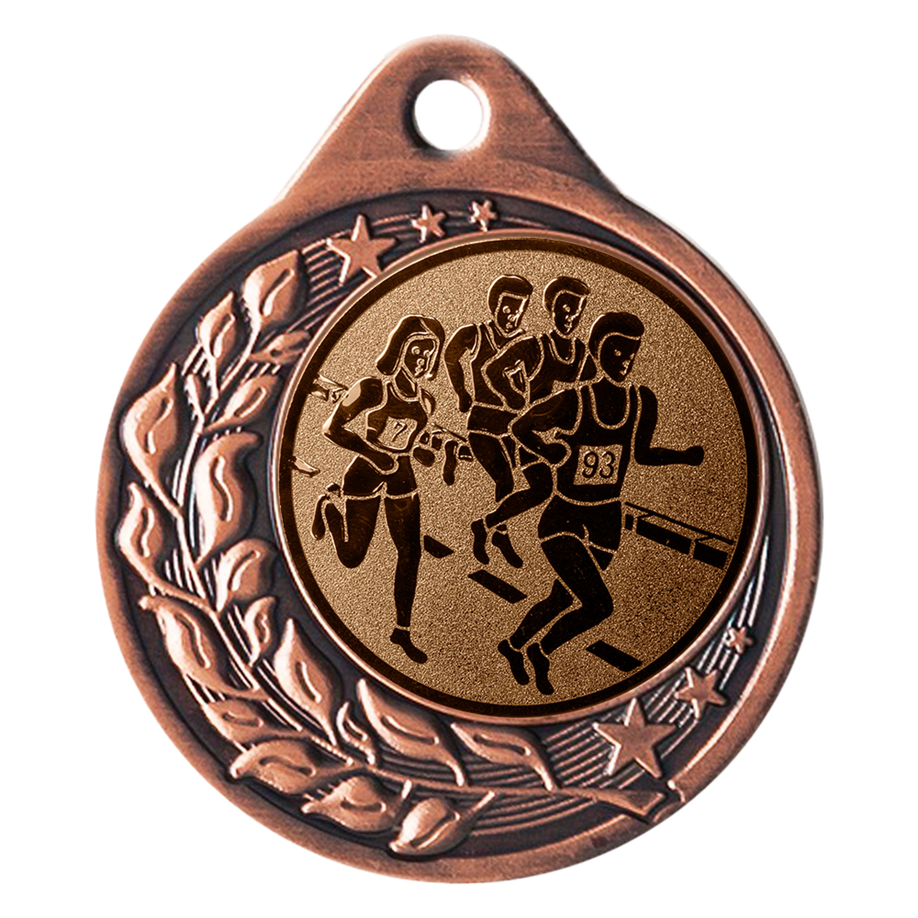 Produktbild von Laufsport-Medaille "Anemonen" Ø 40 mm inkl. Kordel