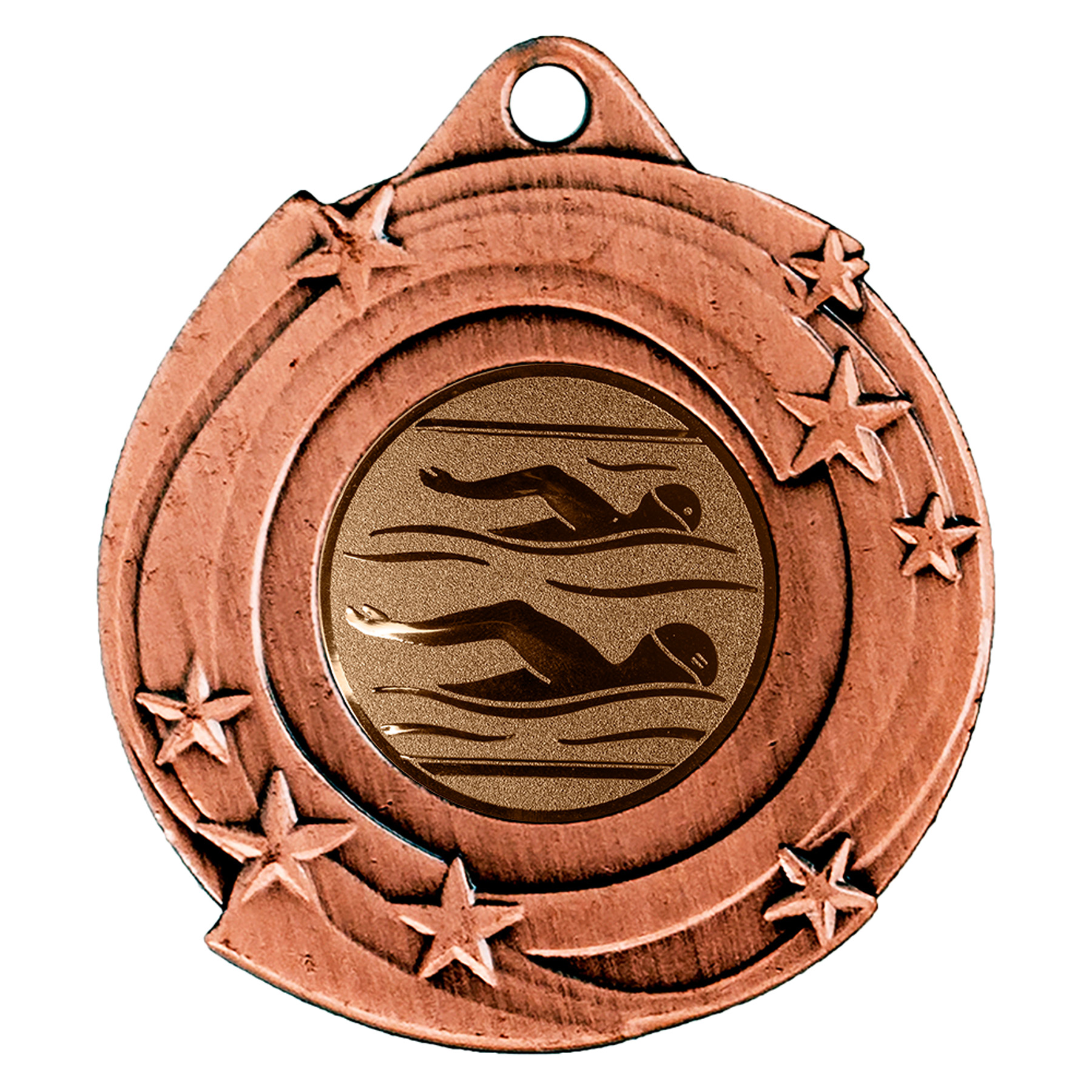 Produktbild von Schwimm-Medaille "Santini" Ø 50 mm inkl. Kordel