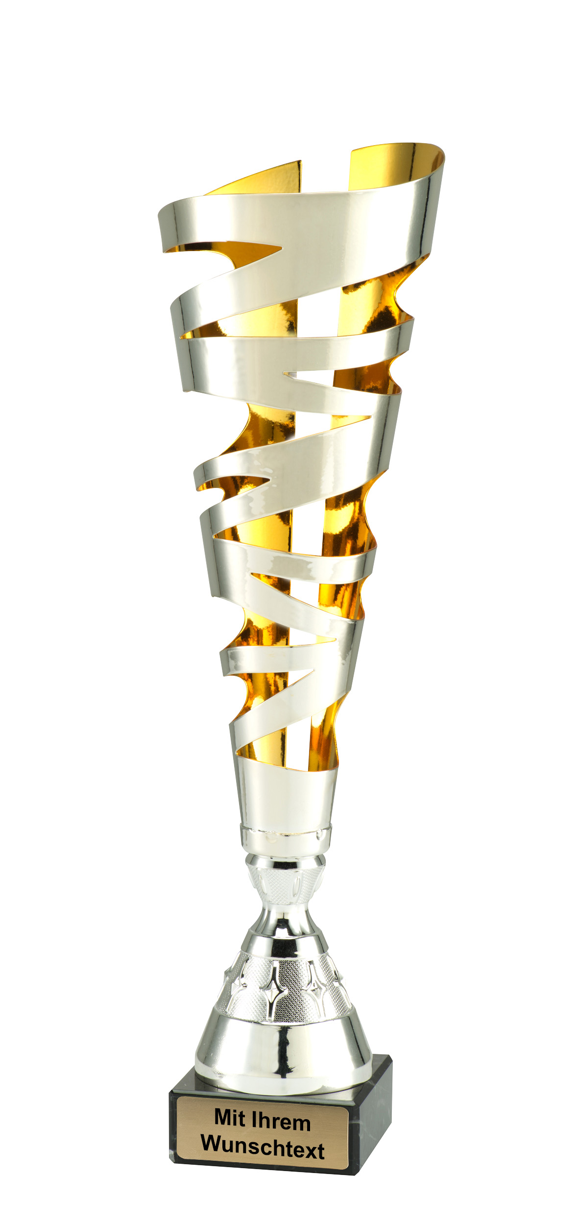 Produktbild von Pokale 3er Serie MT.129 silber/gold