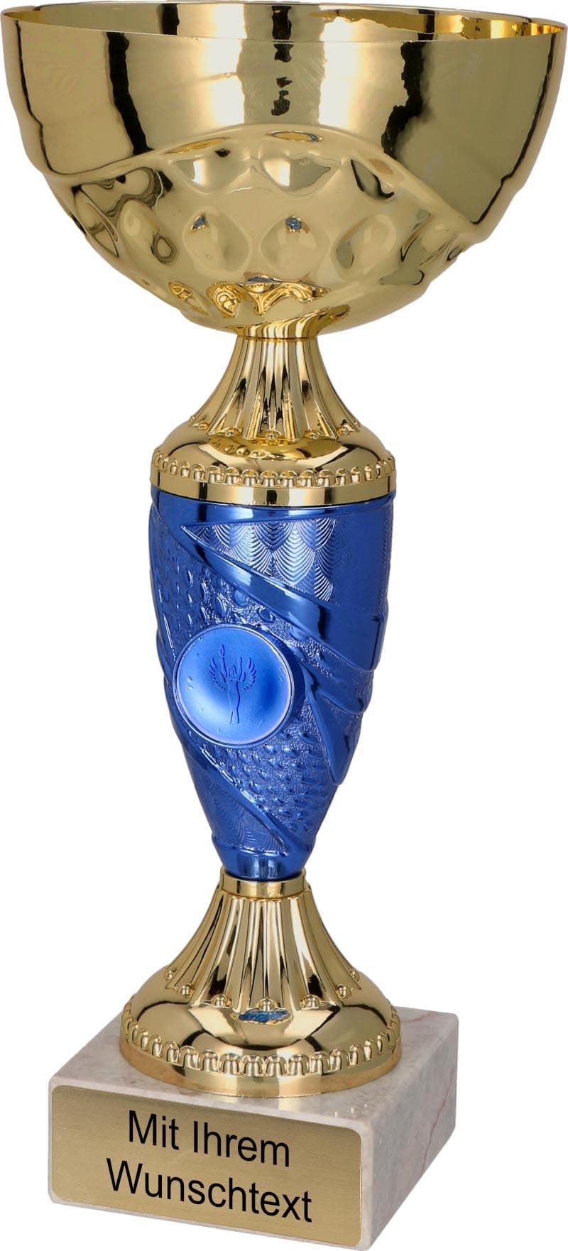 Pokale 6er Serie TRY-9058 gold/blau