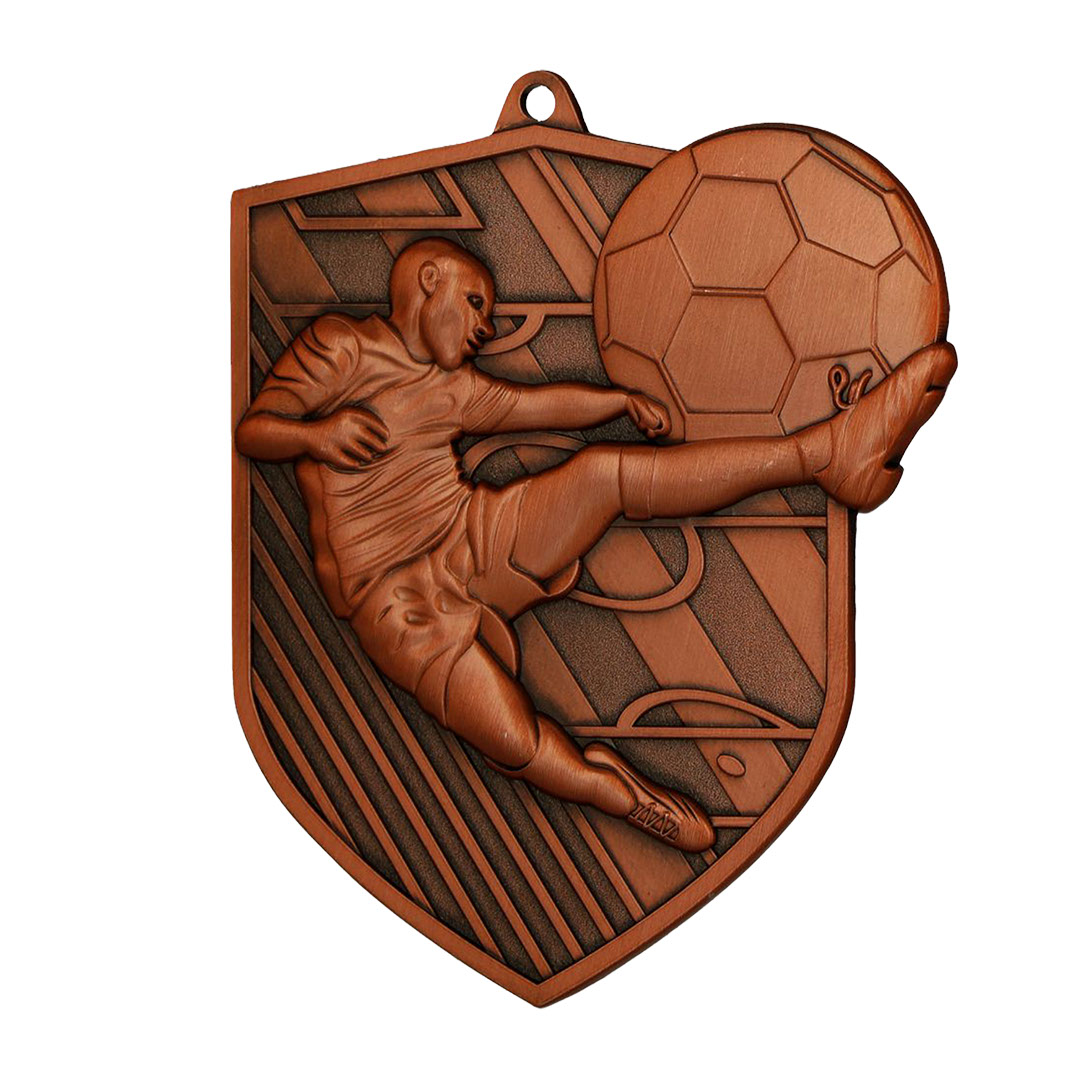 Produktbild von Fußballmedaille "Fulgurit" inkl. Kordel