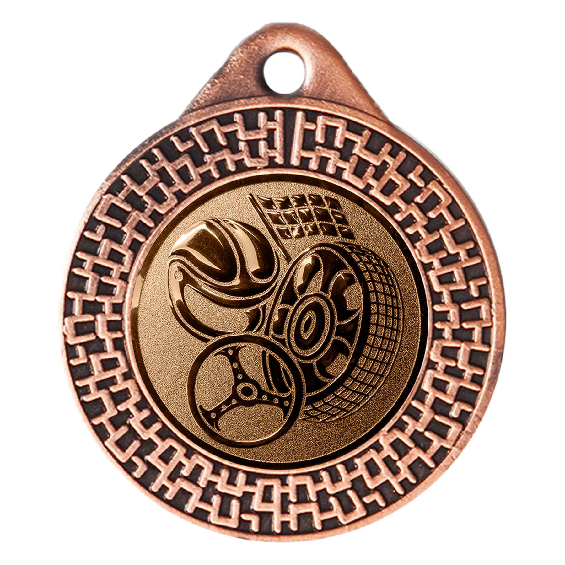 Produktbild von Motorsport-Medaille "Christrosen" Ø 40 mm inkl. Kordel