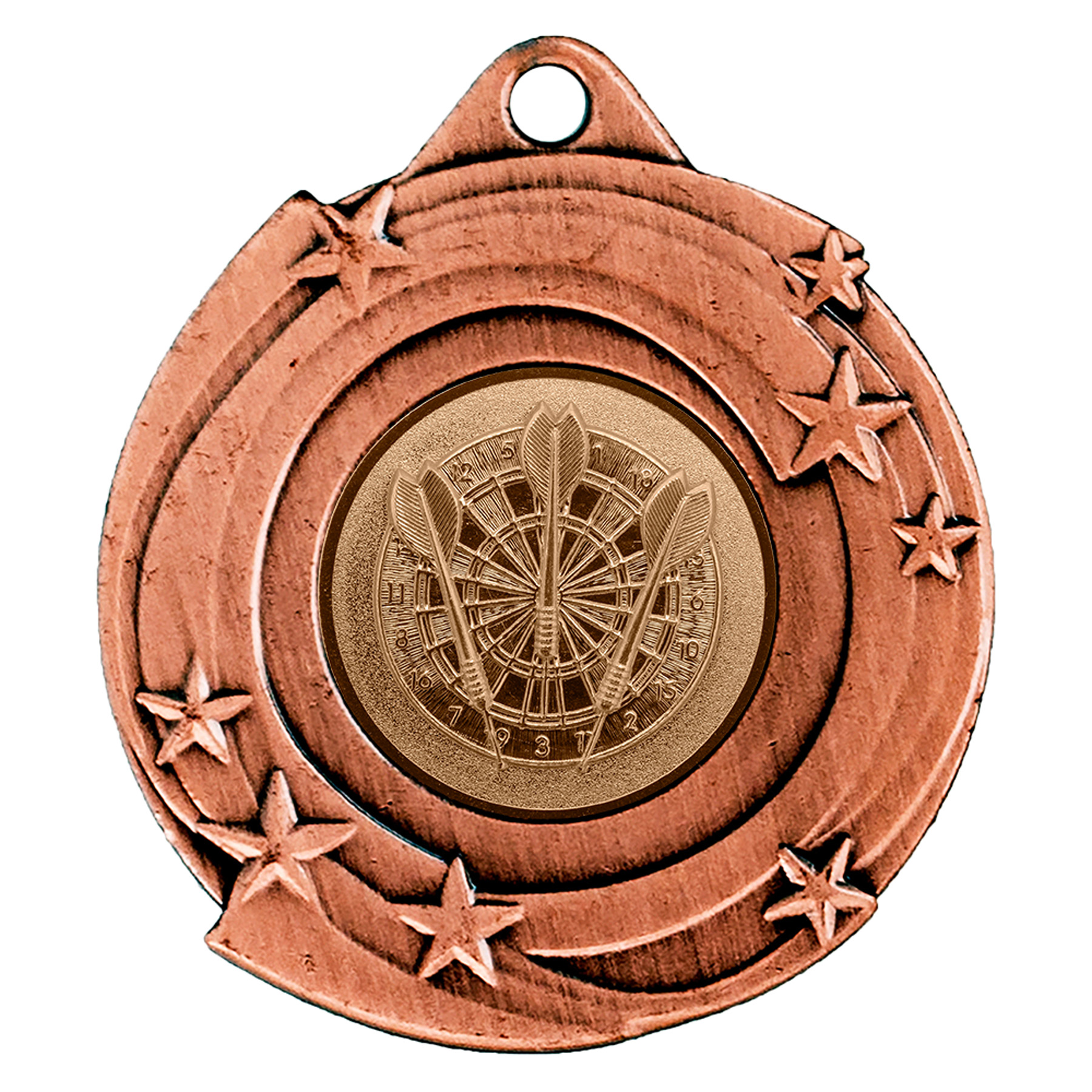 Produktbild von Dart-Medaille "Santini" Ø 50 mm inkl. Kordel