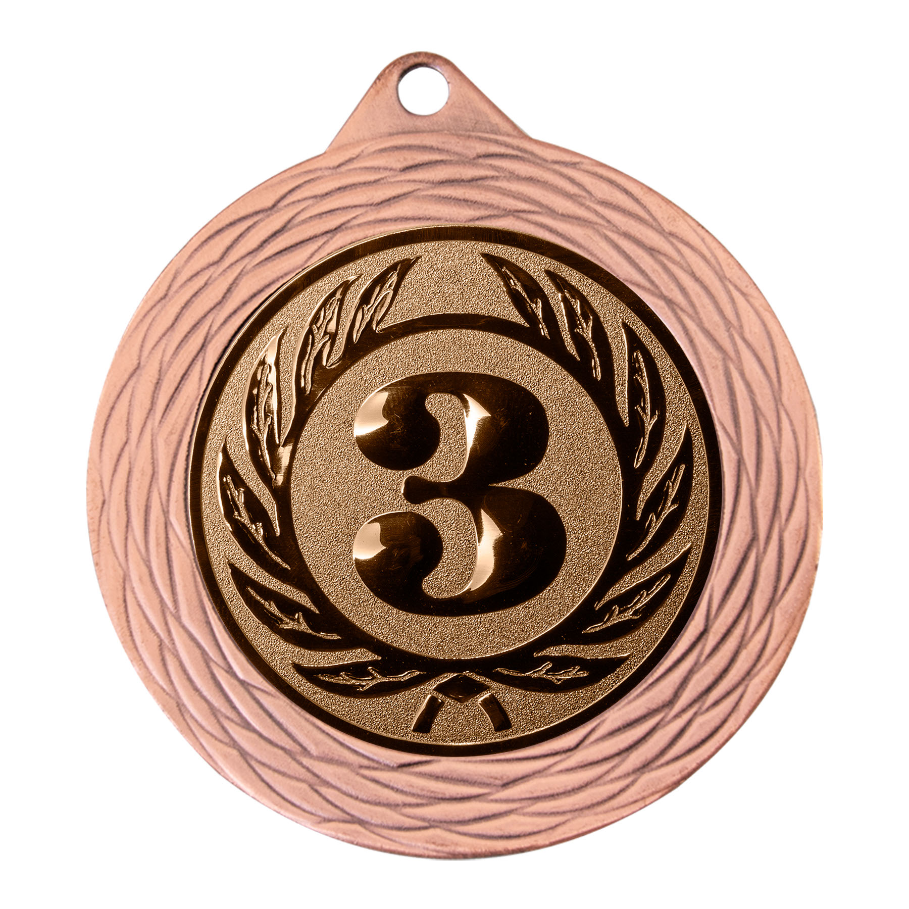 Produktbild von Express-Medaille "Zinnie" Ø 70 mm inkl. Wunschemblem und Kordel