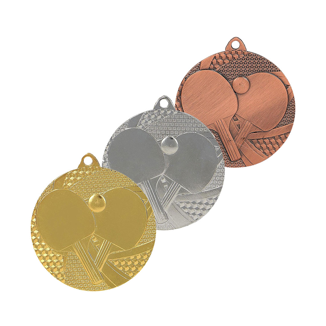 Produktbild von Tischtennismedaille "Limosa" Ø 50 mm inkl. Kordel