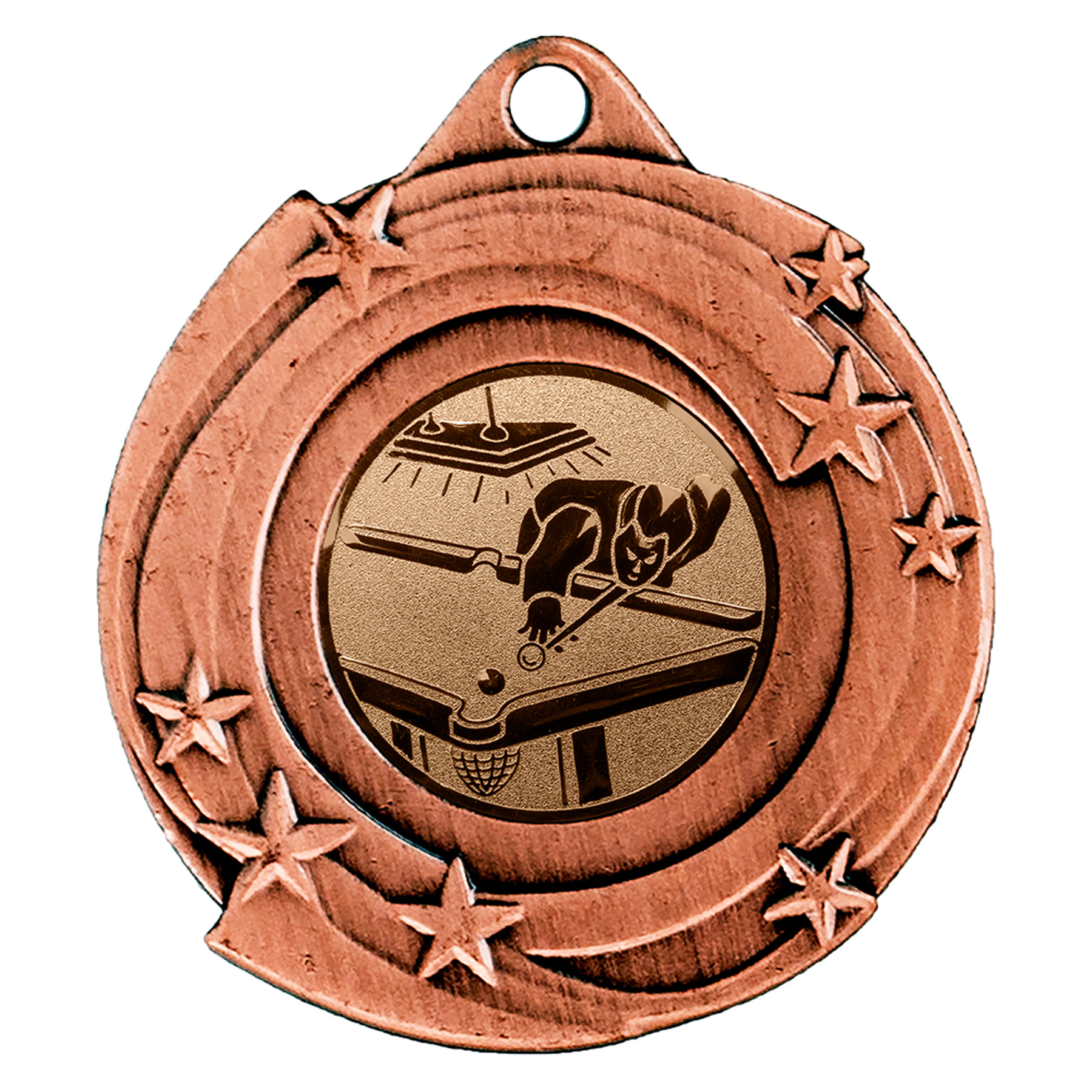 Produktbild von Billard-Medaille "Santini" Ø 50 mm inkl. Kordel