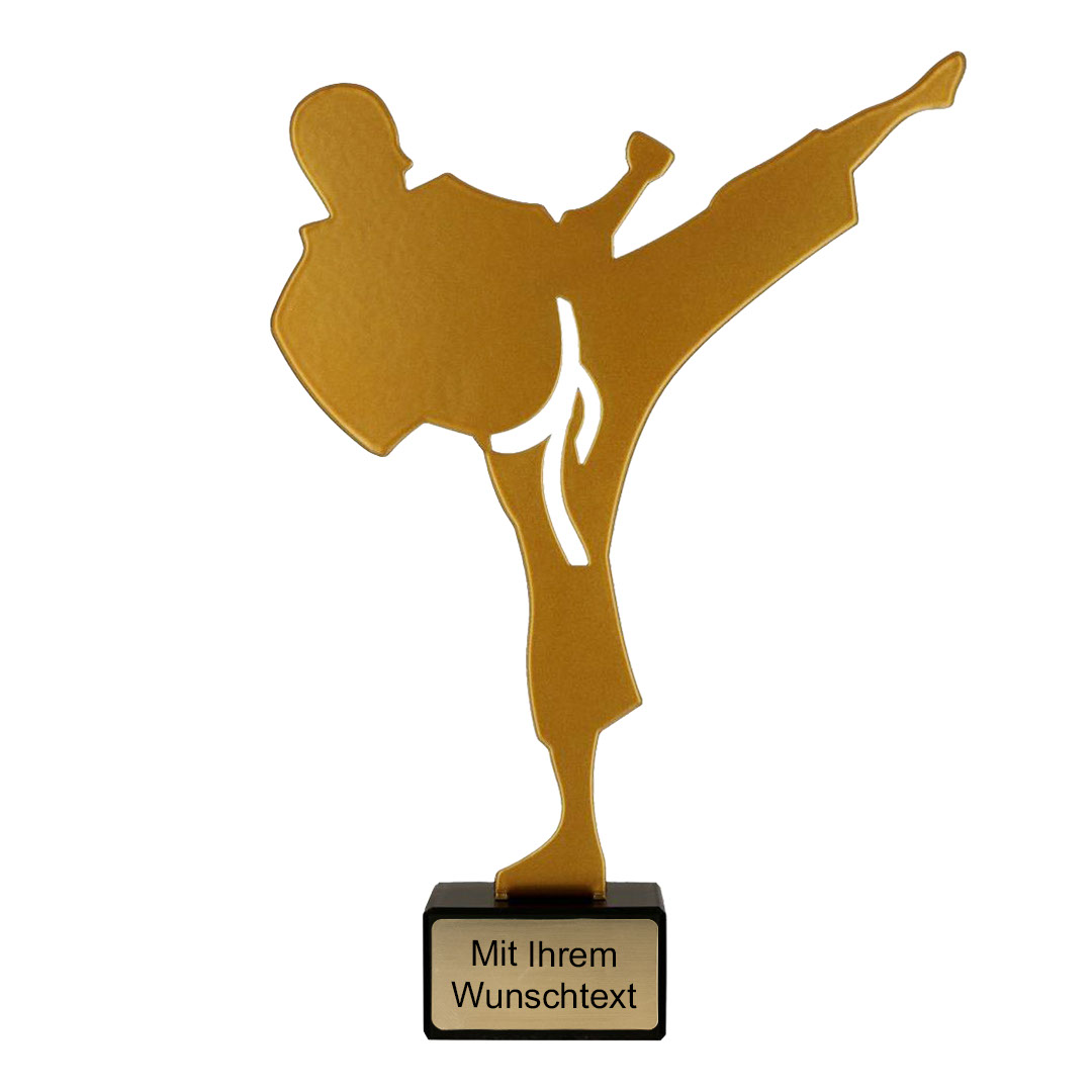 Produktbild von Metalltrophäe Karate "Kimberlit"