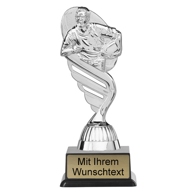 Produktbild von Footballpokal PF105-M60 silber