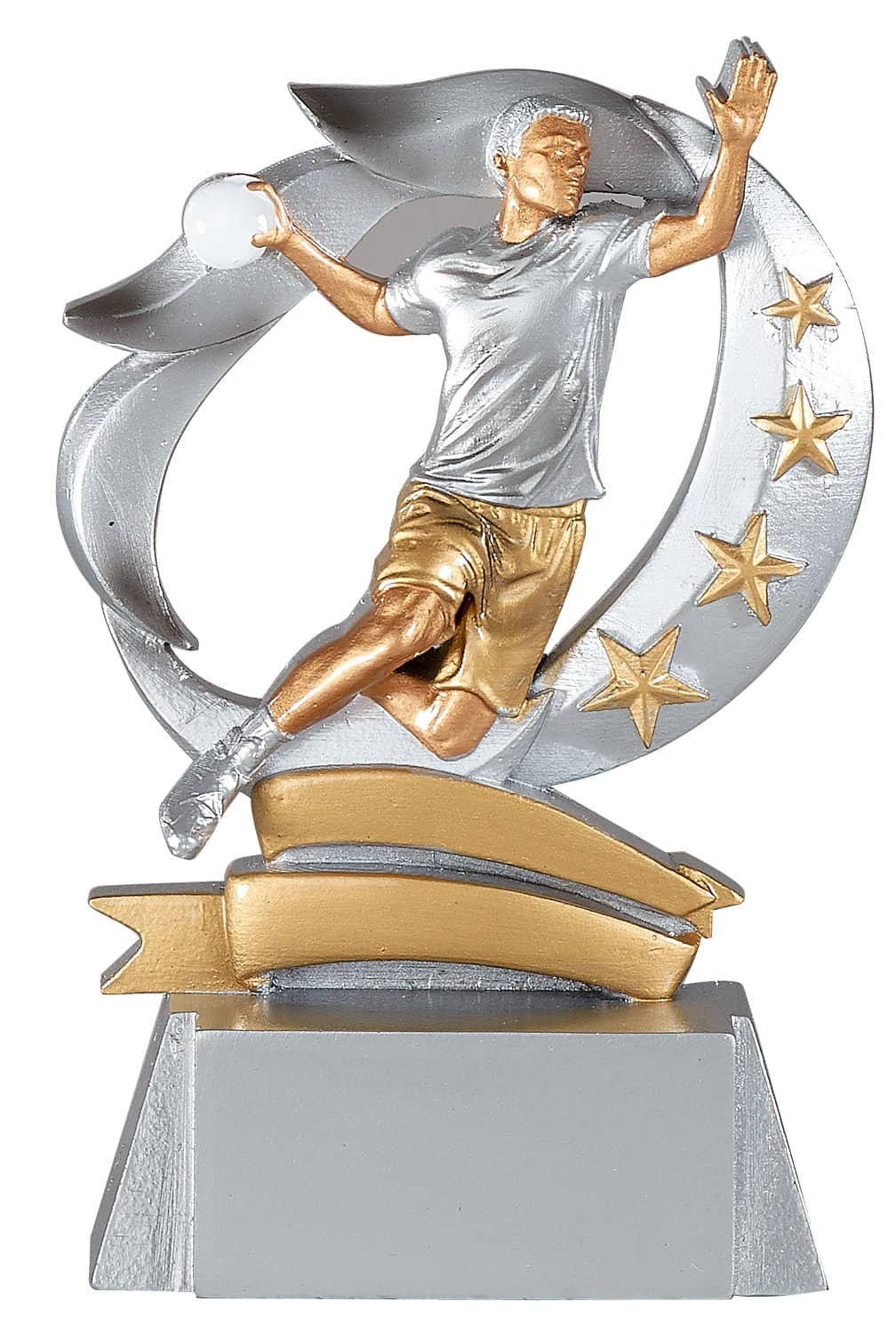 Produktbild von Trophäe Handballer FS61406 silber