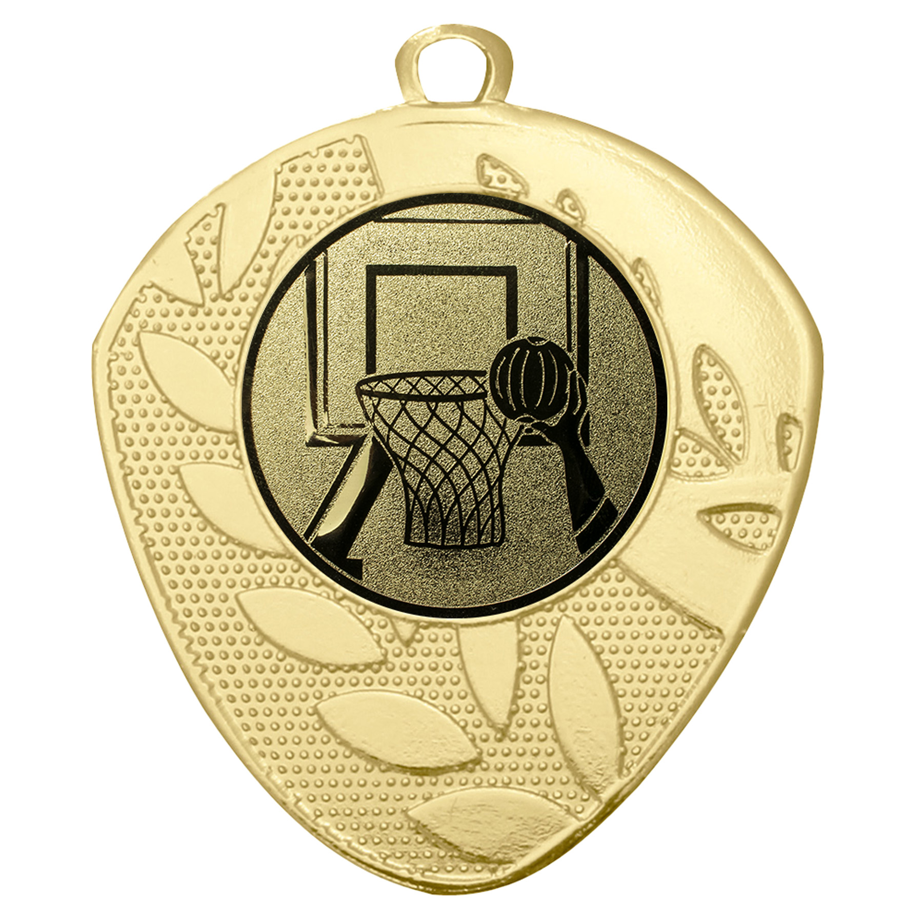 Produktbild von Basketball-Medaille "Aesculus" Ø 50 mm inkl. Kordel