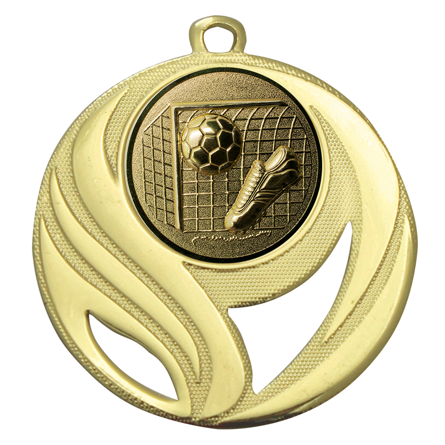 Produktbild von Fußball-Medaille "Araujia" Ø 50 mm inkl. Kordel