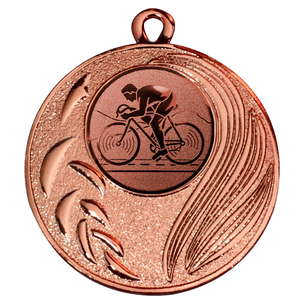 Produktbild von Radsport-Medaille "Freesien" Ø 50 mm inkl. Kordel