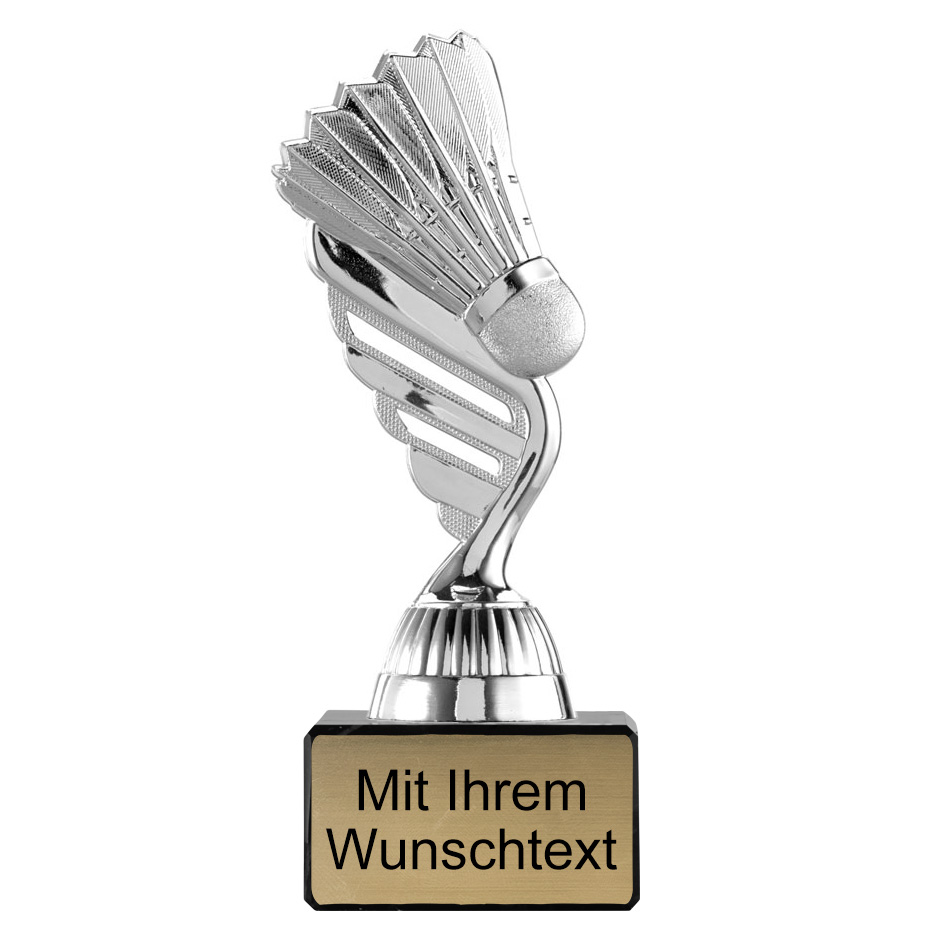 Produktbild von Badmintonpokal PF130 silber