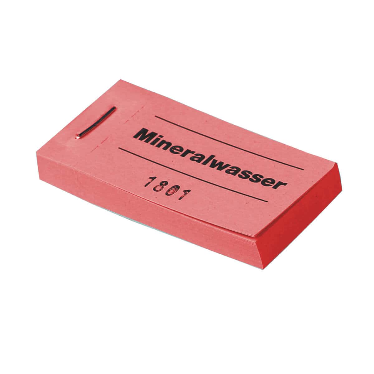 Hauptproduktbild von Blockgutscheine "Mineralwasser"