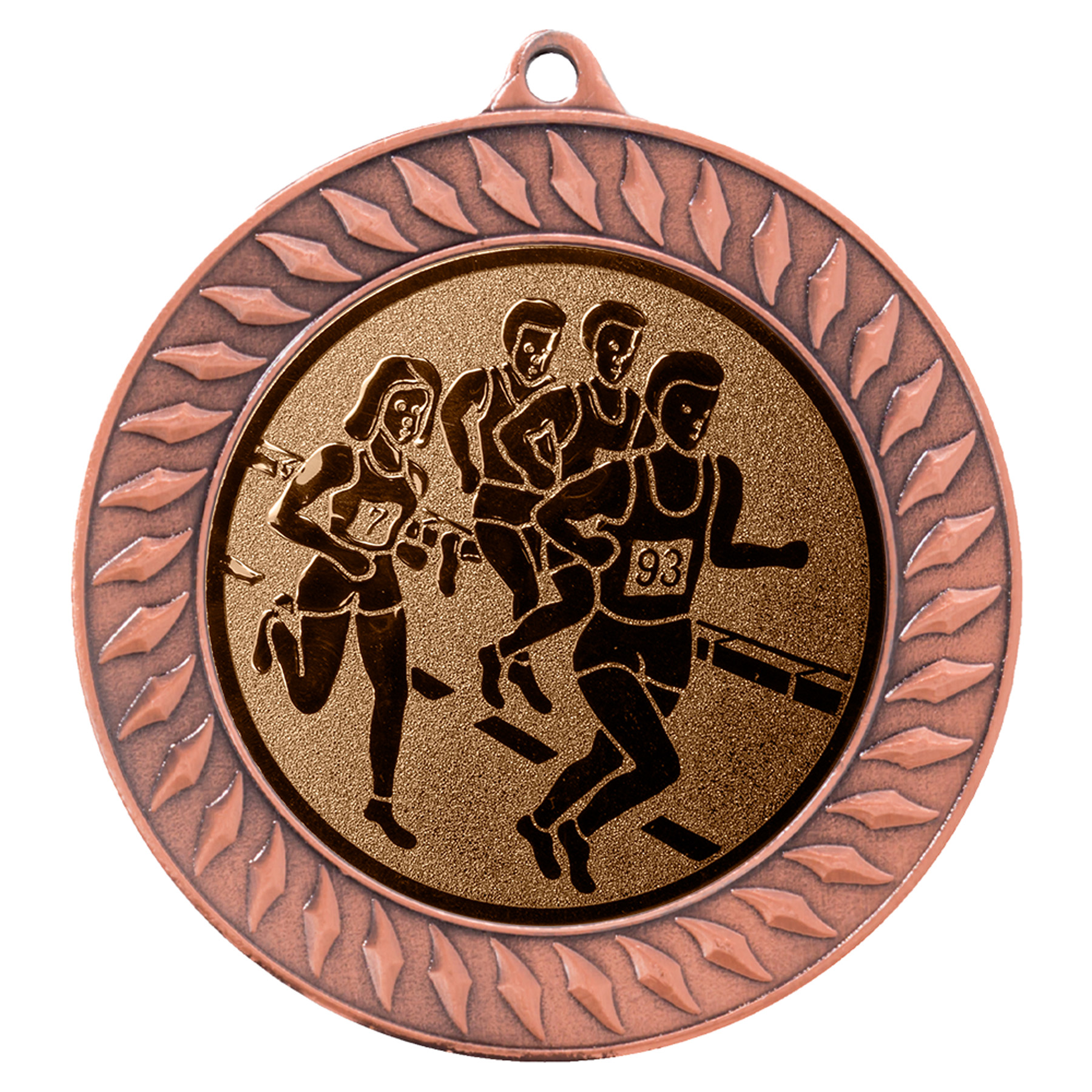 Produktbild von Laufsportmedaille "Orchideen" Ø 70 mm inkl. Kordel