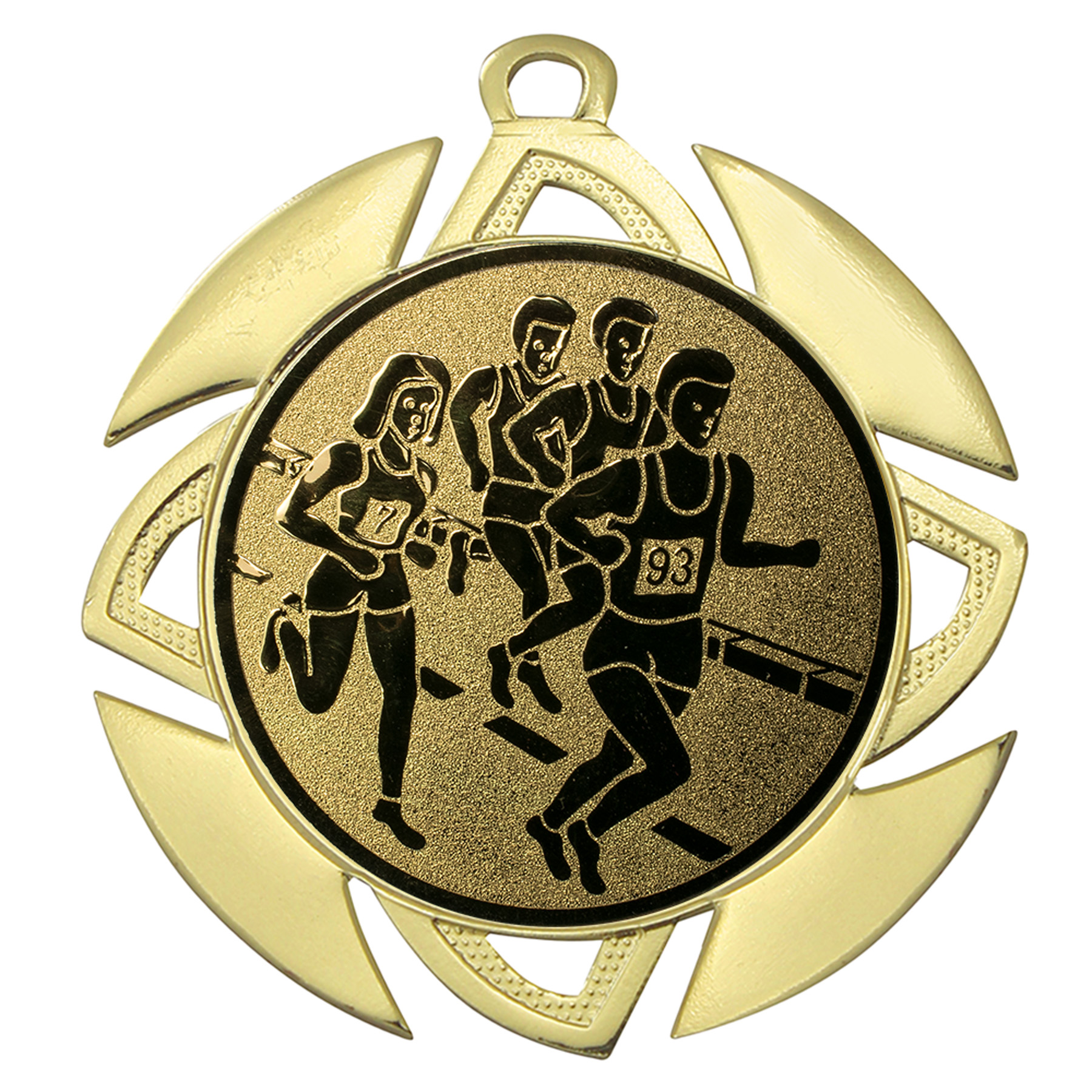 Produktbild von Laufsportmedaille "Allium" Ø 70 mm inkl. Kordel