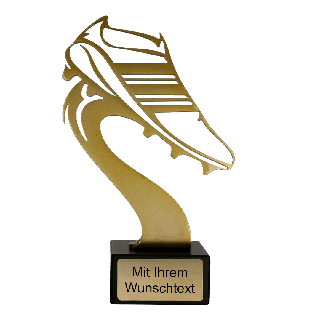 Produktbild von Metalltrophäe Fußball "Felsit"