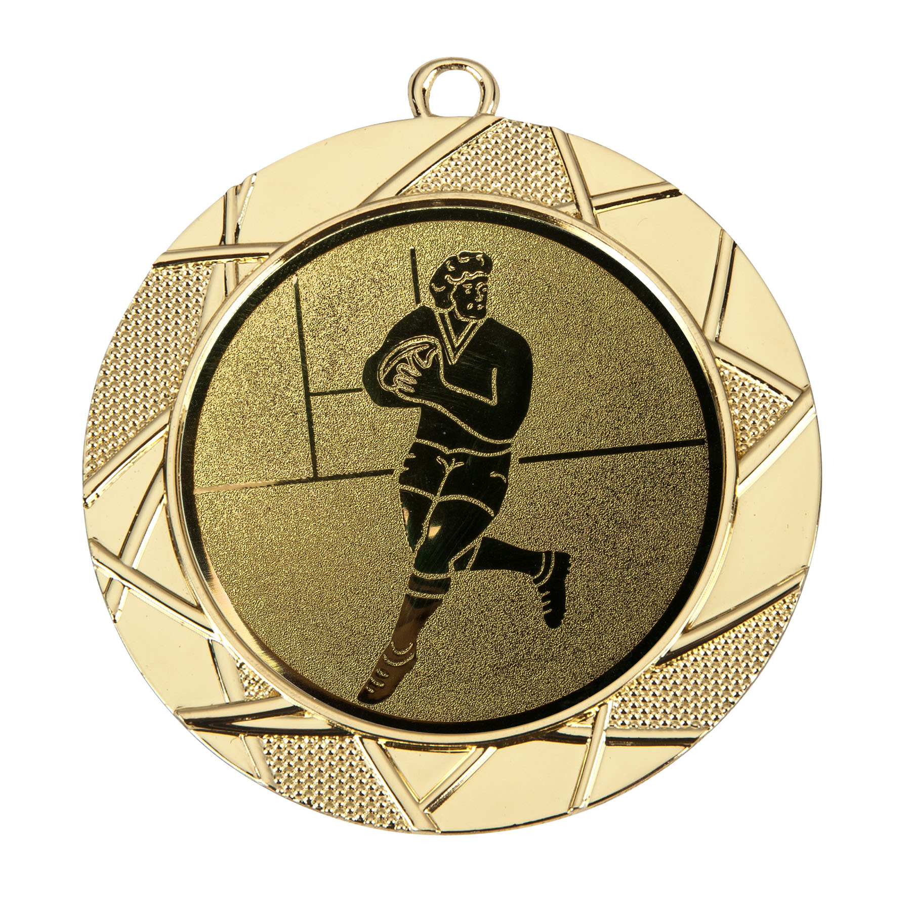 Produktbild von Medaille "Hyazinthen" Ø 70mm mit Wunschemblem und Band