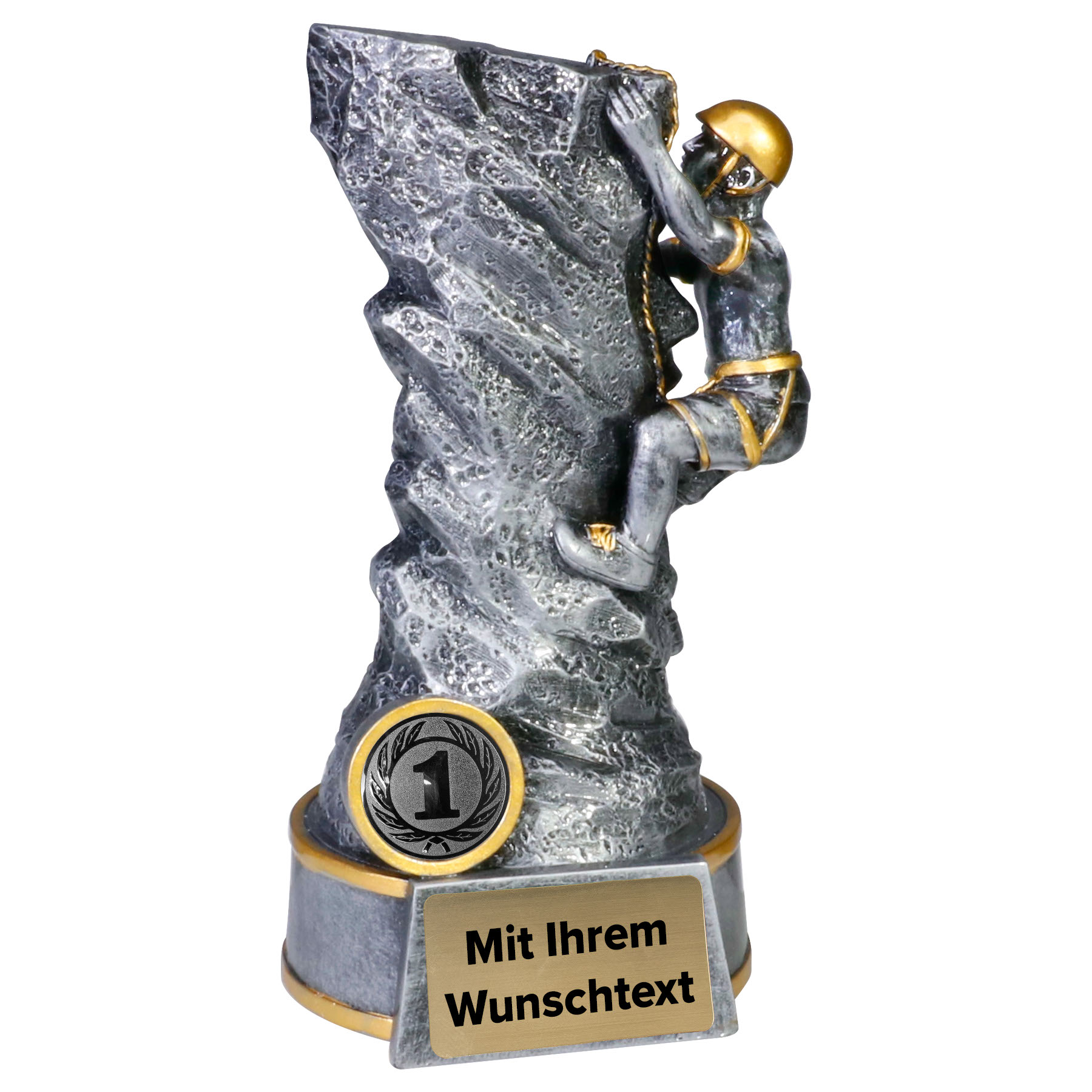 Produktbild von Trophäe Klettern 39732 silber/gold