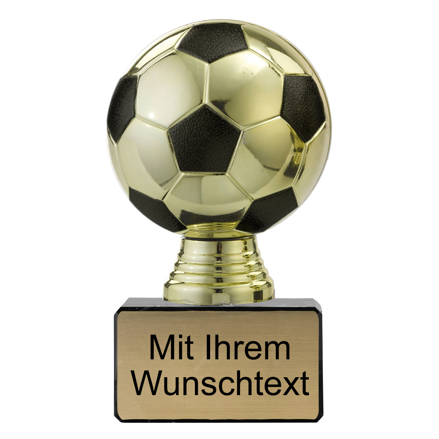 Produktbild von Ballpokal "Fußball" PF300.2 gold/schwarz