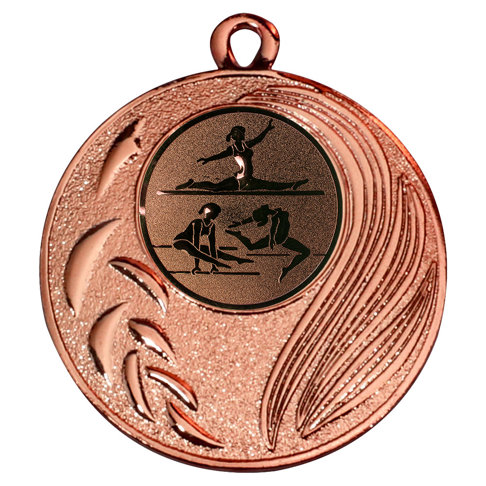Produktbild von Turn-Medaille "Freesien" Ø 50 mm inkl. Kordel