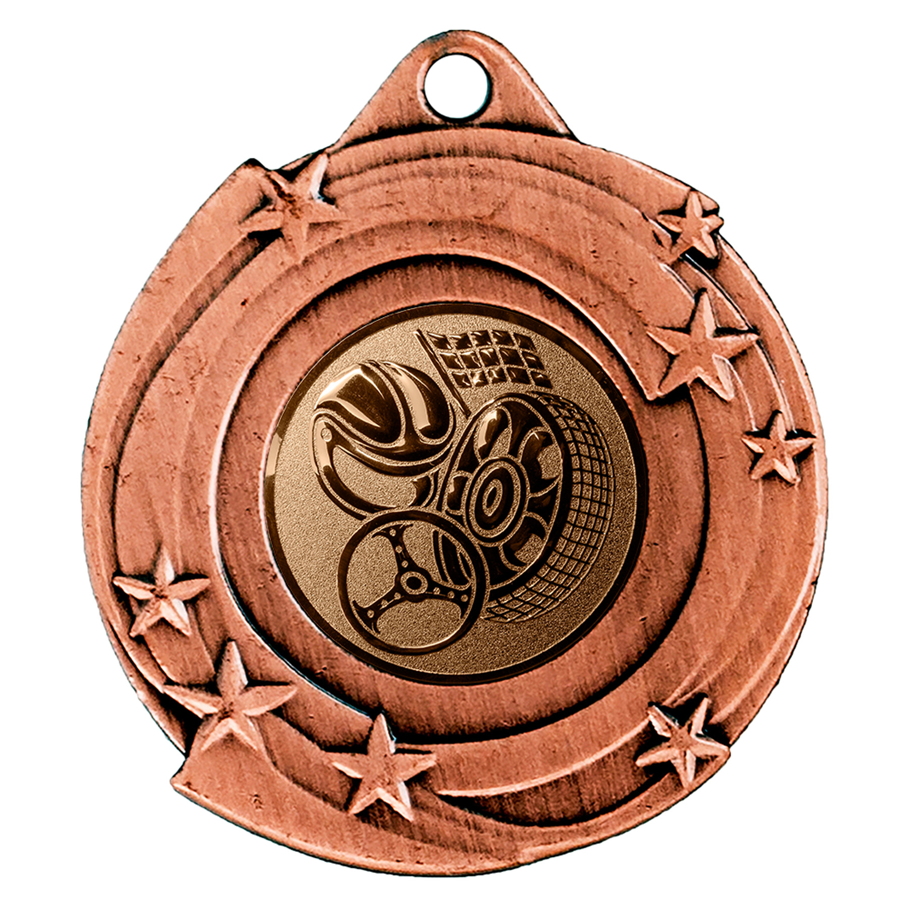 Produktbild von Motorsport-Medaille "Santini" Ø 50 mm inkl. Kordel