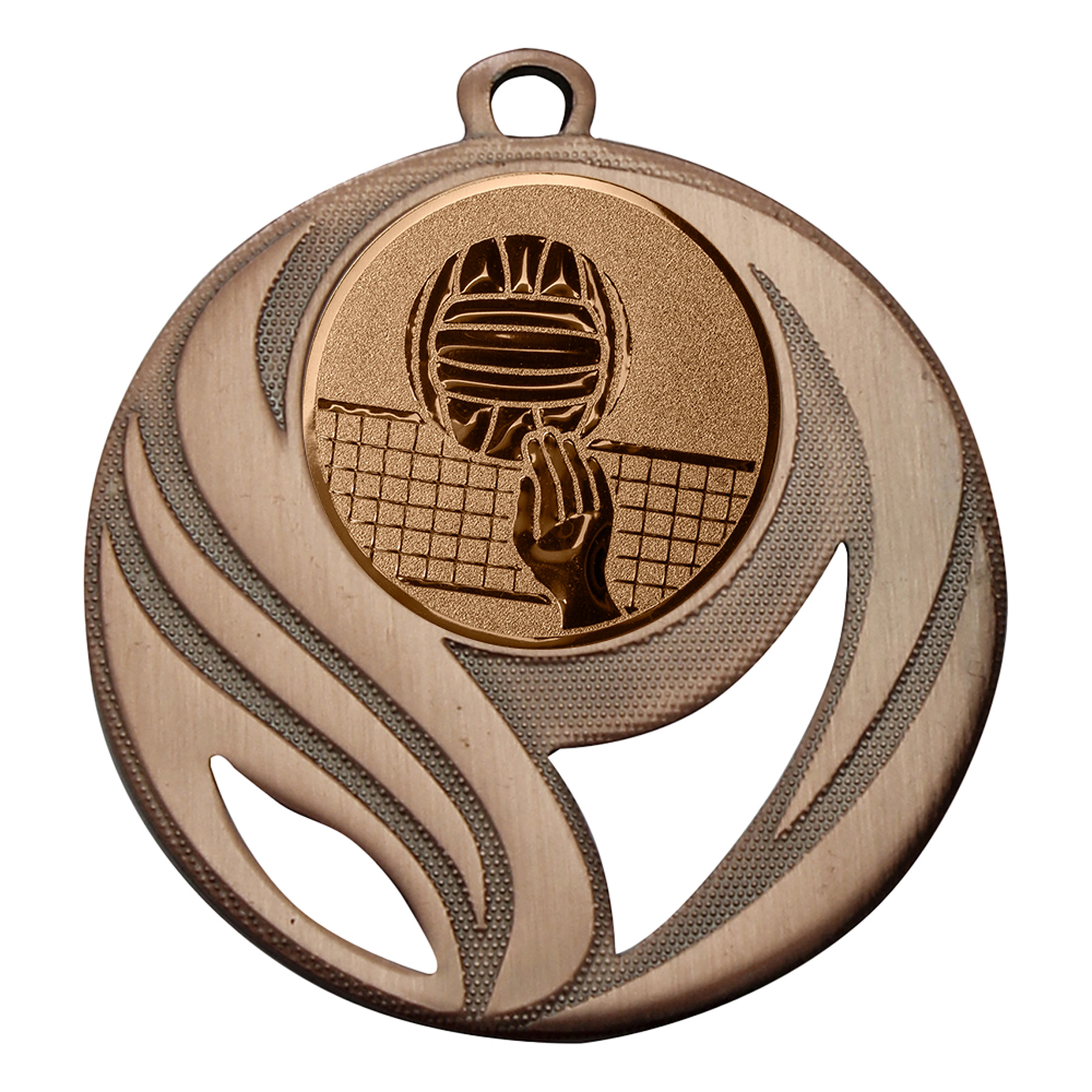 Produktbild von Volleyball-Medaille "Araujia" Ø 50 mm inkl. Kordel