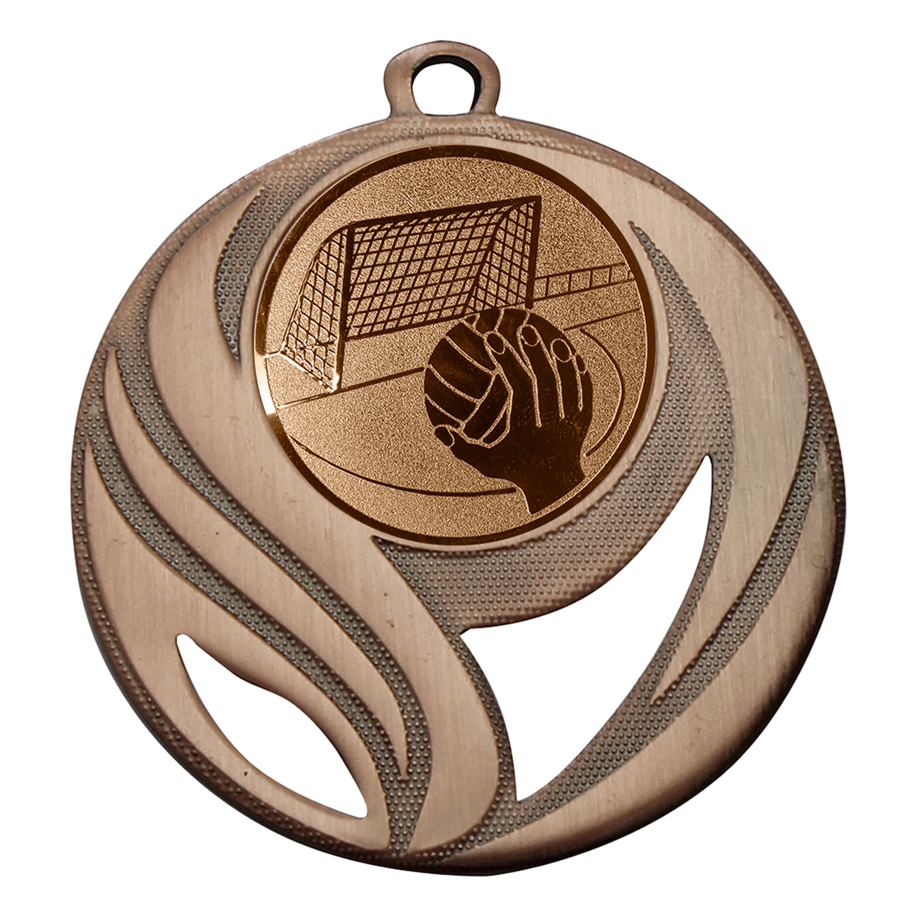 Produktbild von Handball-Medaille "Araujia" Ø 50 mm inkl. Kordel