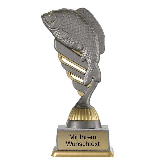 Produktbild von Angelpokal PF233-M61 altsilber/gold