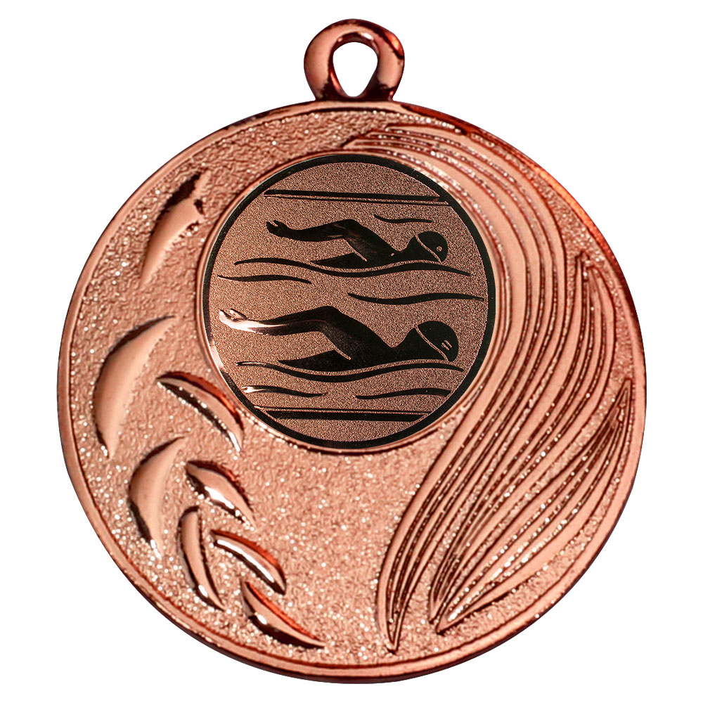 Produktbild von Schwimm-Medaille "Freesien" Ø 50 mm inkl. Kordel