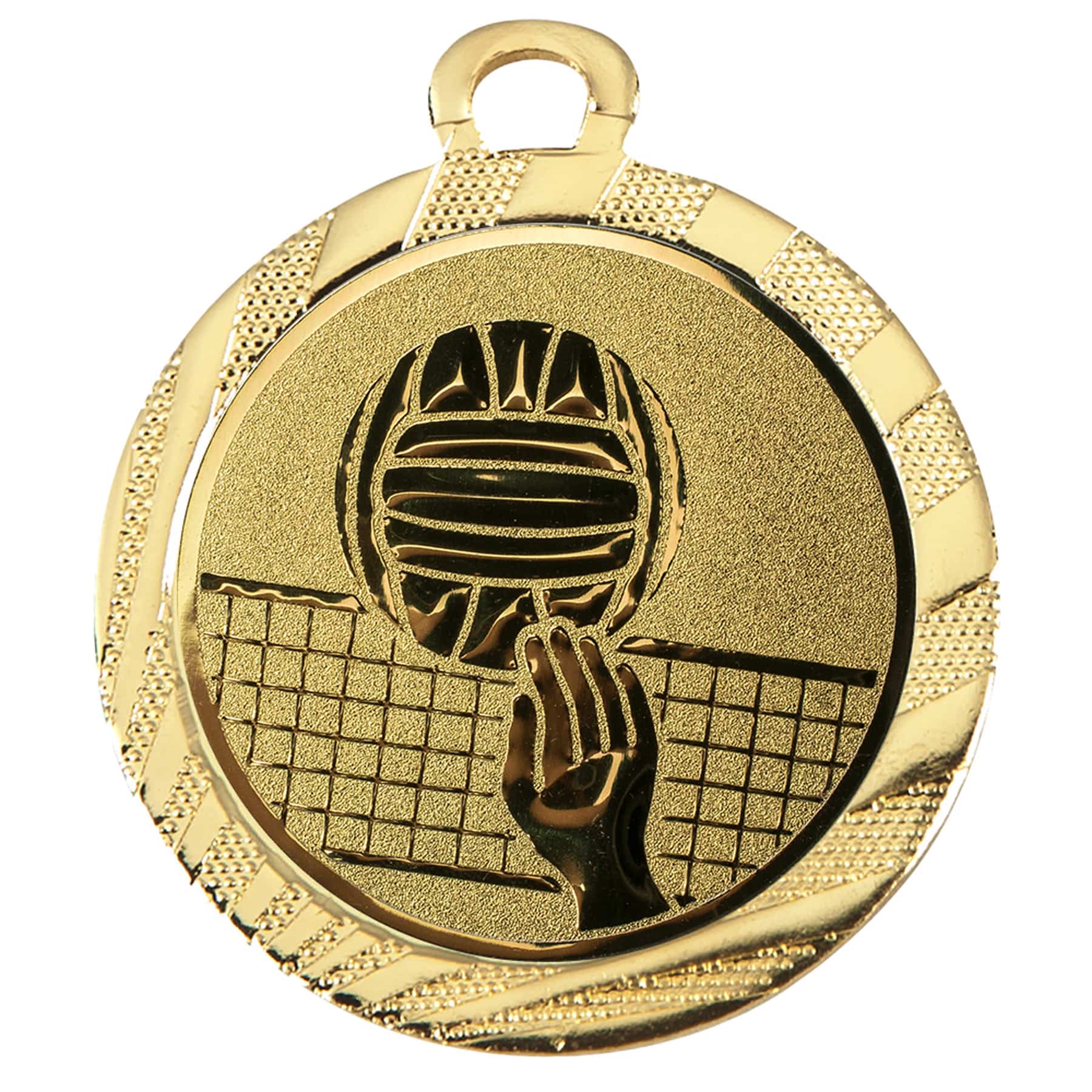 Produktbild von Volleyballmedaille "Angelonien" Ø 32 mm inkl. Kordel