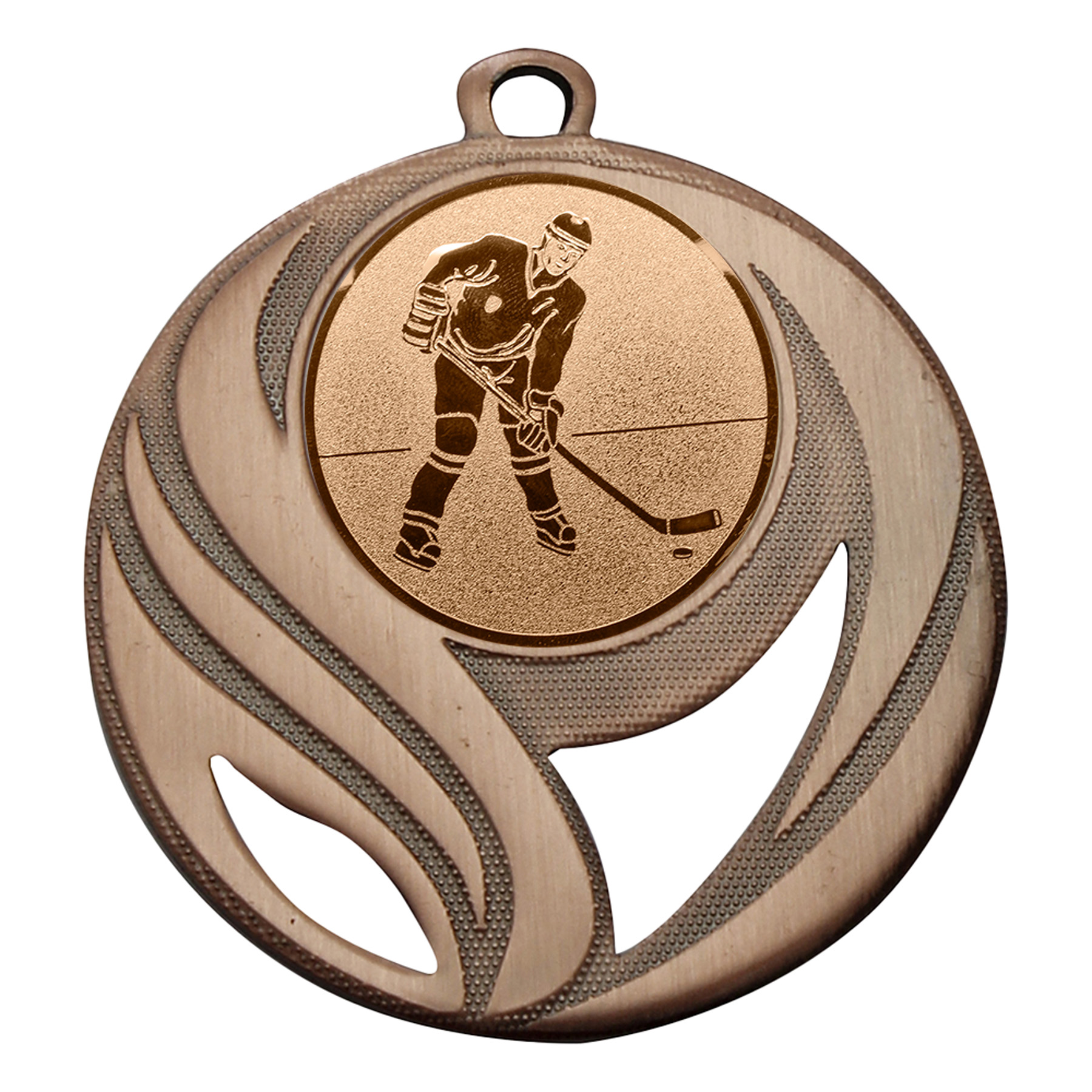 Produktbild von Eishockey-Medaille "Araujia" Ø 50 mm inkl. Kordel