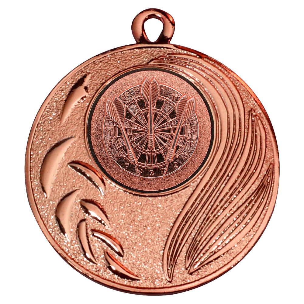 Produktbild von Dart-Medaille "Freesien" Ø 50 mm inkl. Kordel