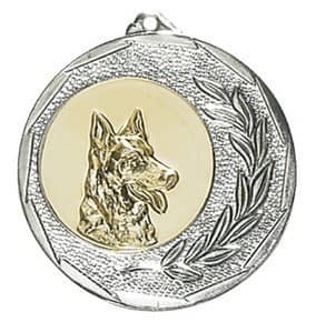 Produktbild von Medaille "Singos" Ø 50mm mit Emblem und Band