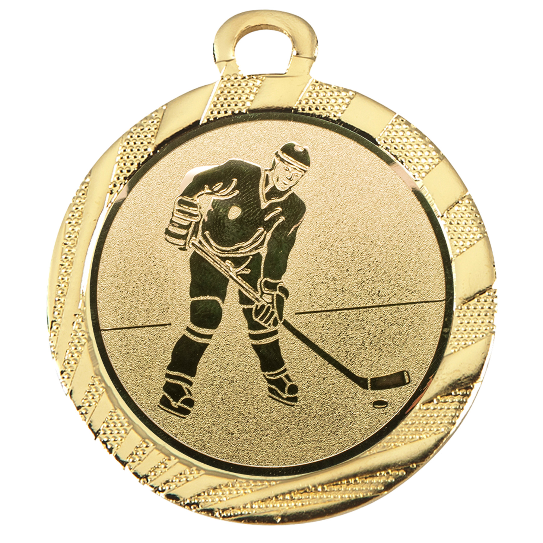 Produktbild von Eishockeymedaille "Angelonien" Ø 32 mm inkl. Kordel