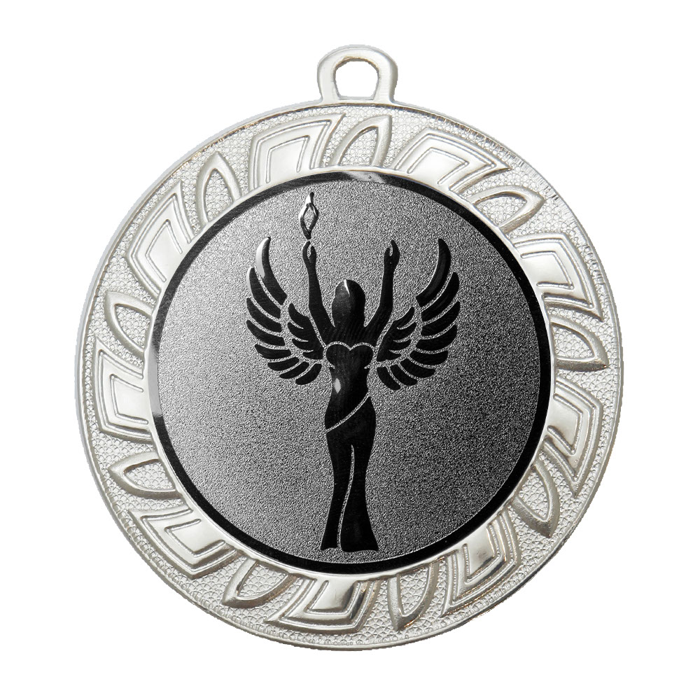 Produktbild von Medaille "Germini" Ø 70 mm inkl. Wunschemblem und Kordel