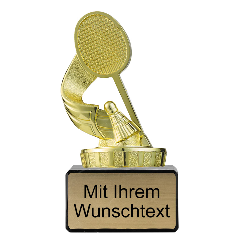 Produktbild von Badmintonpokal PF12 gold