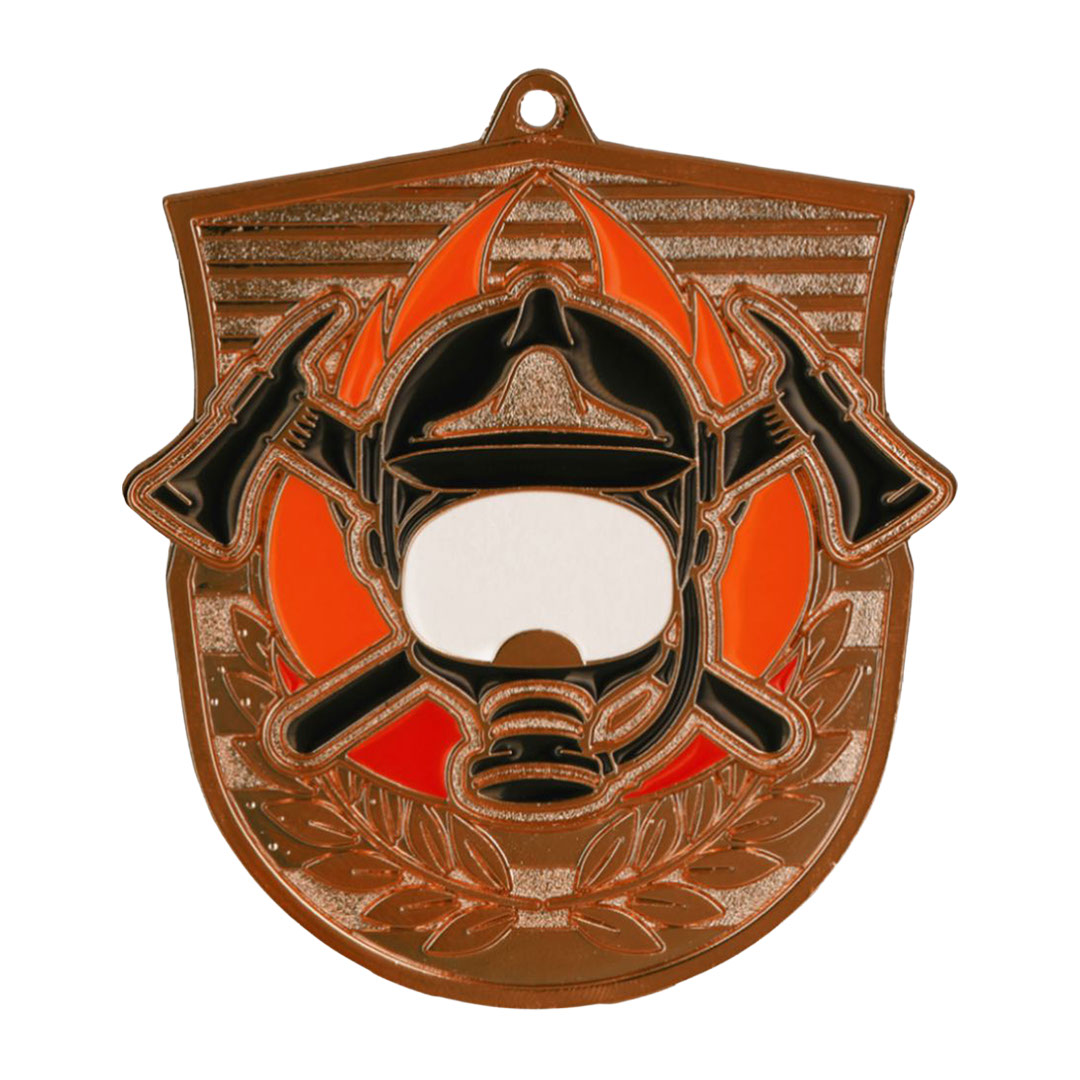 Produktbild von Feuerwehrmedaille "Fettkohle" inkl. Kordel