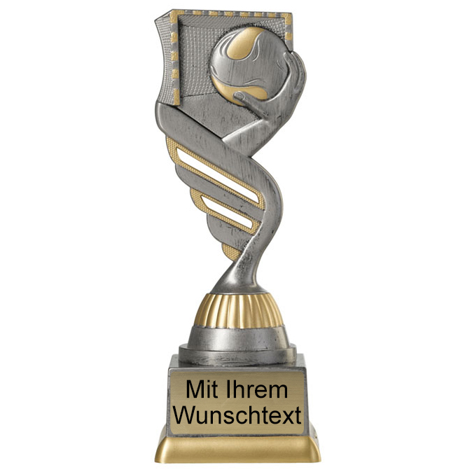 Handballpokal PF203-M61 altsilber/gold