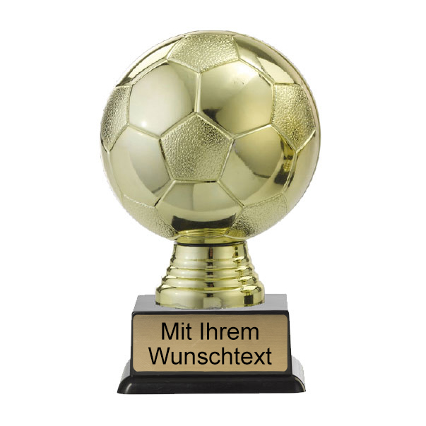 Produktbild von Ballpokal "Fußball" PF300.1-M60 gold