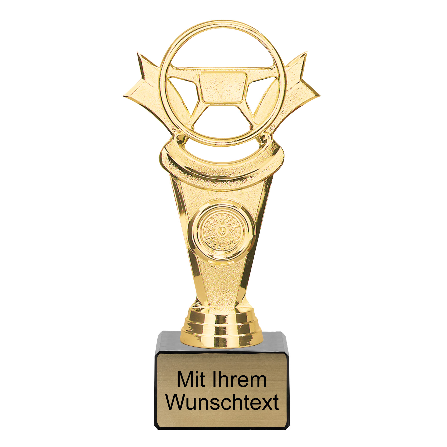 Produktbild von Figur Lenkrad FS-D28 gold